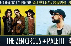 Venerdì 24 agosto 2018: The Zen Circus + Paletti.