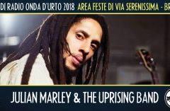 Giovedì 9 agosto 2018: Julian Marley.