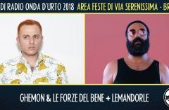 Giovedì 16 agosto. Ghemon & Le Forze Del Bene + Lemandorle.